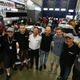Inside the garage, which was shared with multiple other teams as there are that many teams running at the Nürburgring 24 Hours.